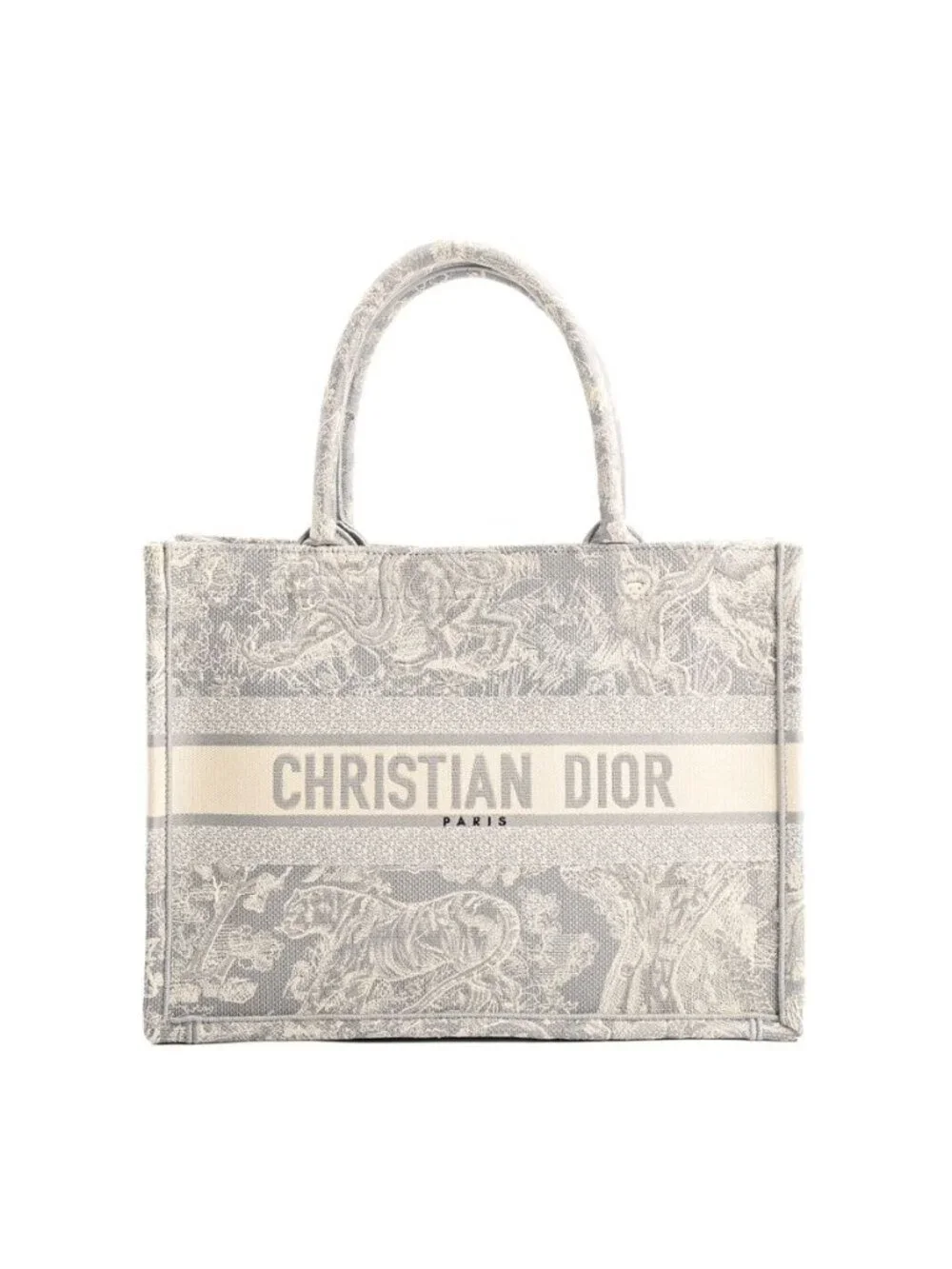 Dior Tote Book Gray